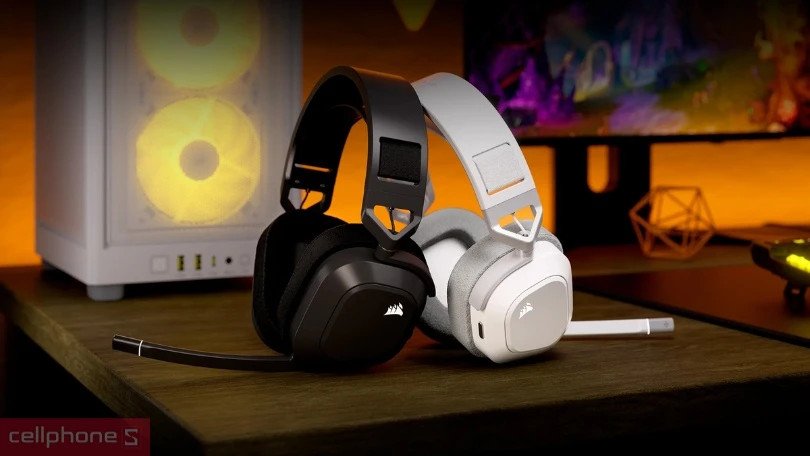 Tai nghe dây gaming Corsair với micro