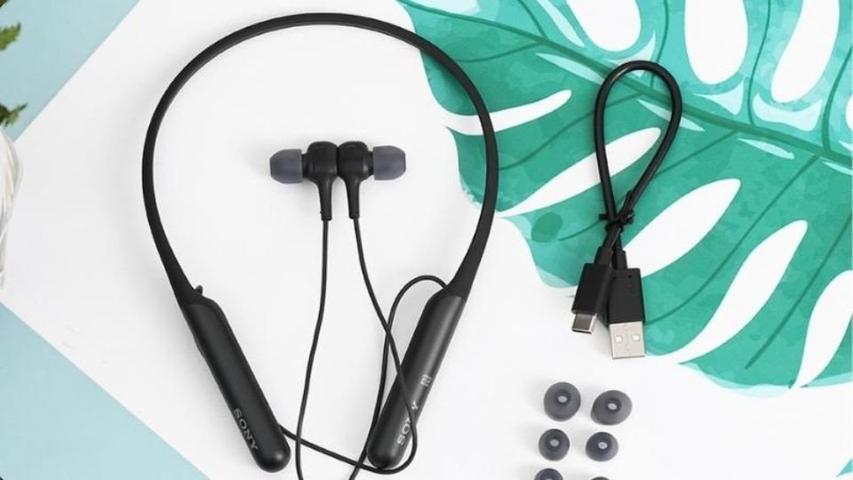 Tai nghe đeo cổ Sony WI-C600N tích hợp công nghệ chống ồn AINC