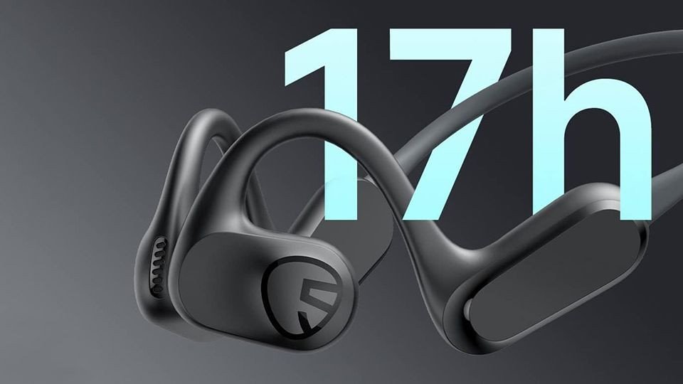 Tai nghe đeo cổ Soundpeats RunFree Lite sử dụng công nghệ truyền âm qua xương