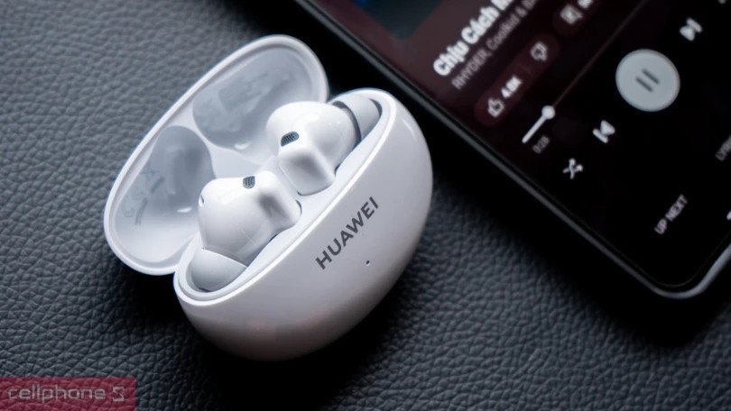 Tai nghe Huawei hiện đại, âm thanh chất lượng cao
