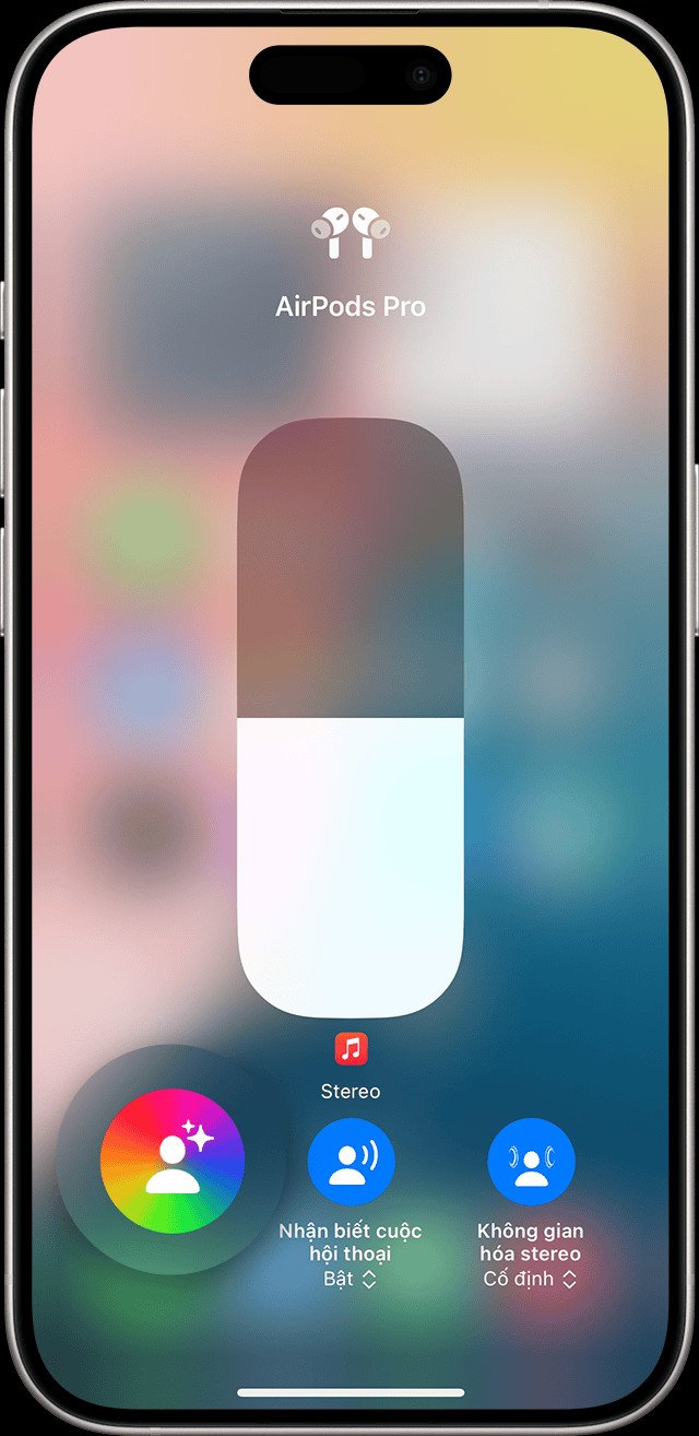 Tai nghe là gì - Trung tâm điều khiển iPhone
