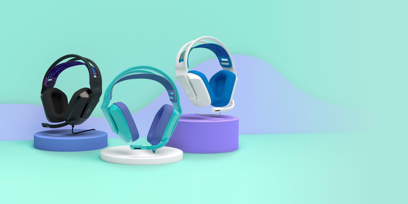 Tai nghe Logitech G335 với thiết kế quai đeo thoải mái