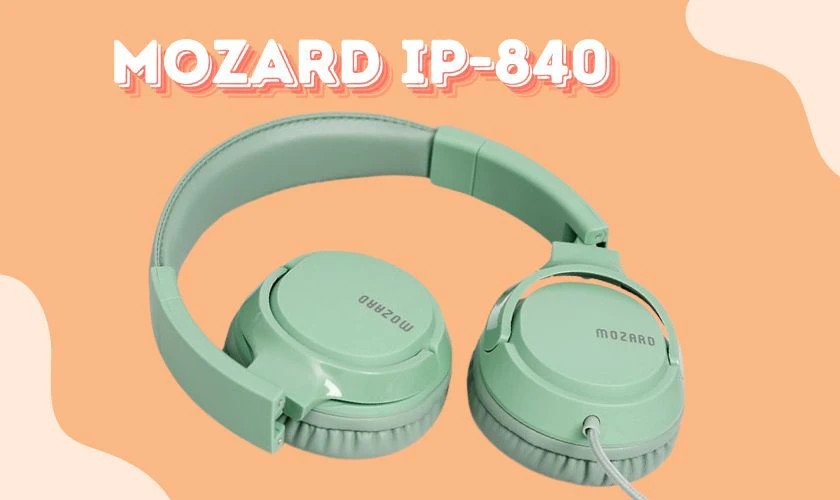 Tai nghe Mozard IP-840 nhỏ gọn, có thể gập lại, tiện lợi học tiếng Anh