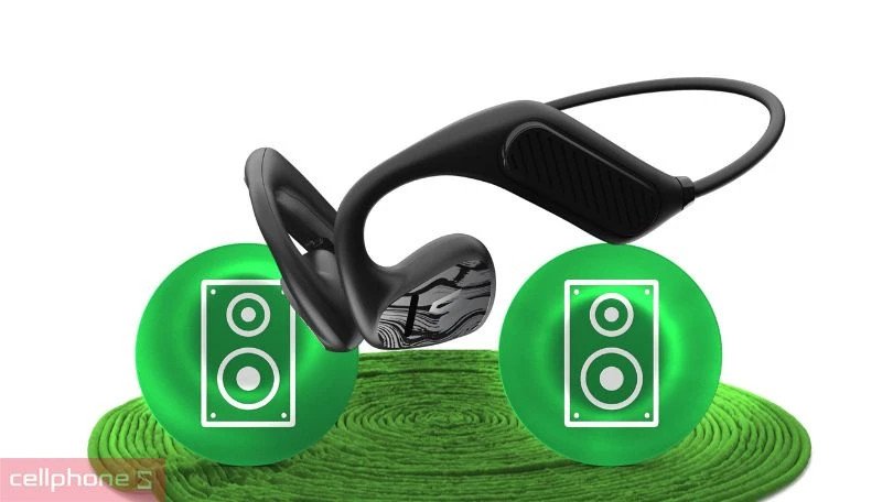 Tai nghe open ear Soul Open-Ear Plus với thiết kế ôm tai thể thao