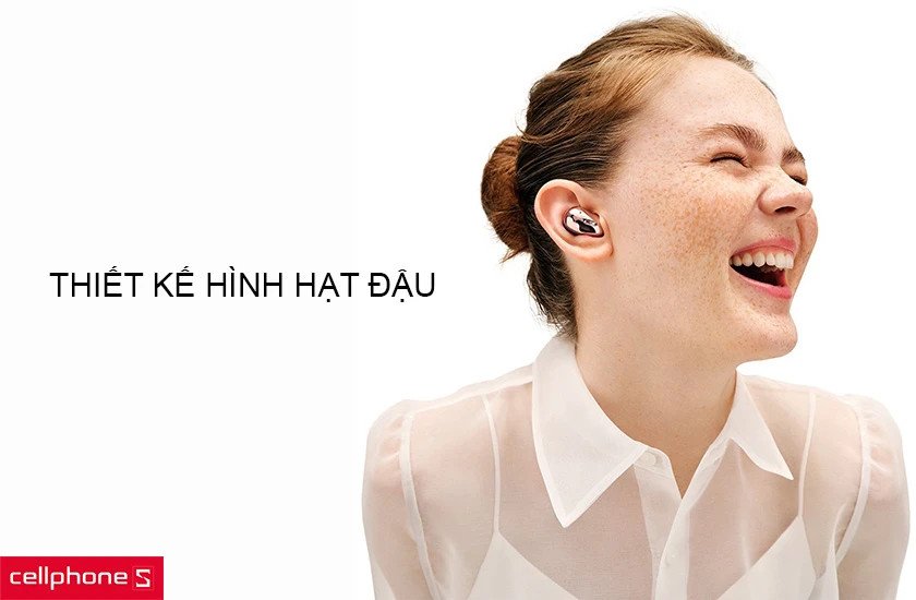 Tai nghe Samsung Buds Live với thiết kế hạt đậu độc đáo màu đồng