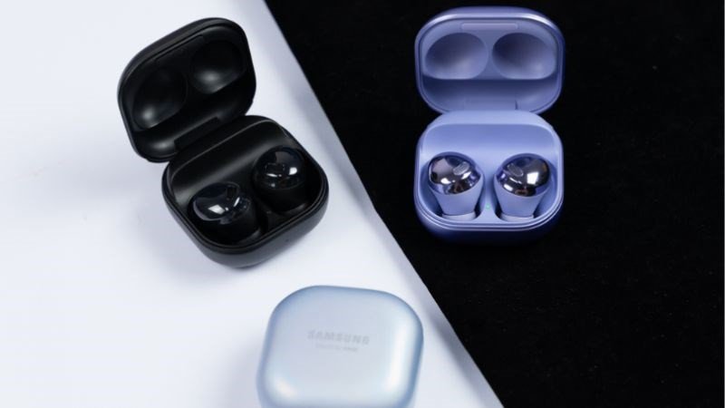 Tai nghe Samsung Galaxy Buds FE màu đen, thiết kế nhỏ gọn, hiện đại