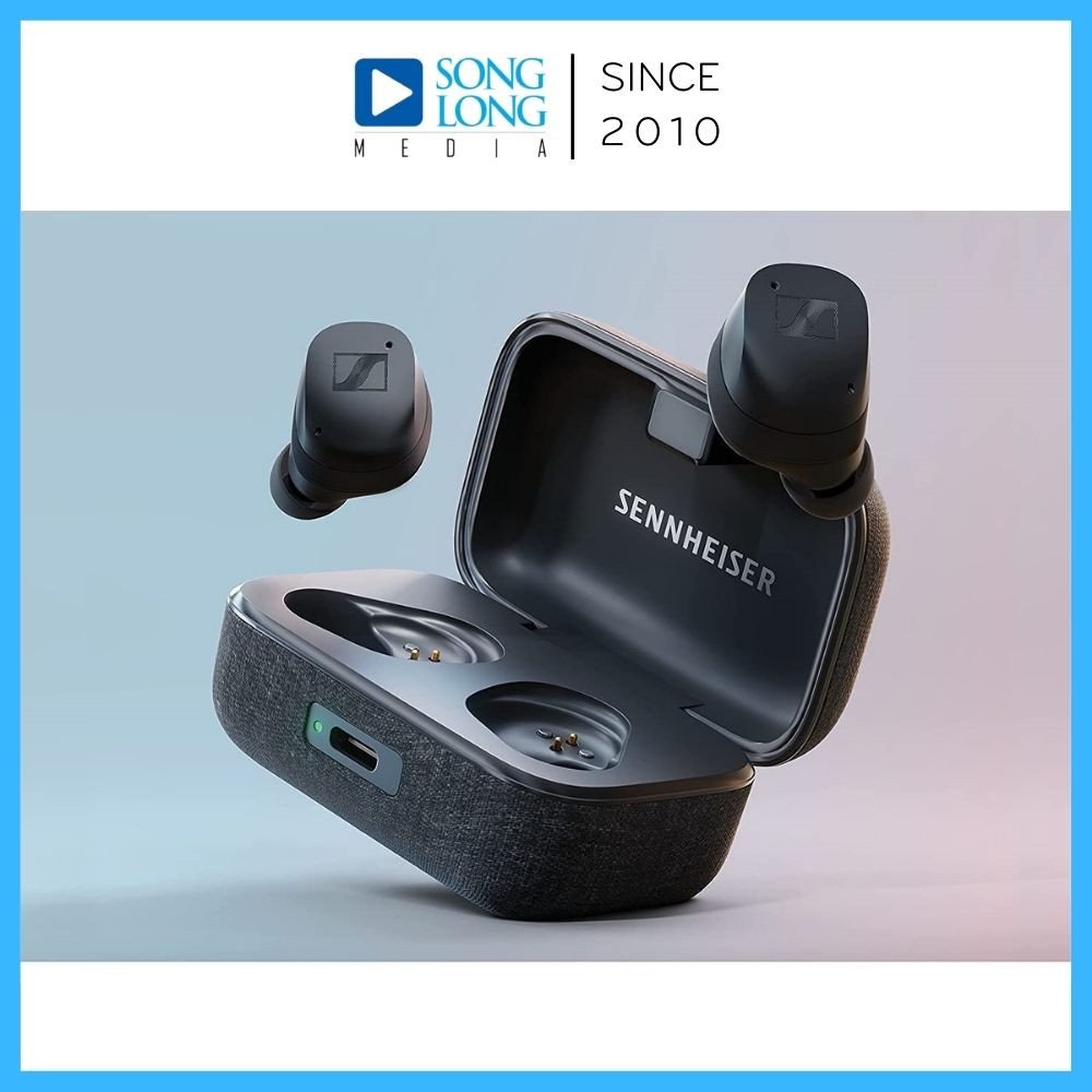 Tai nghe Sennheiser Momentum True Wireless 3 được đeo trong tai