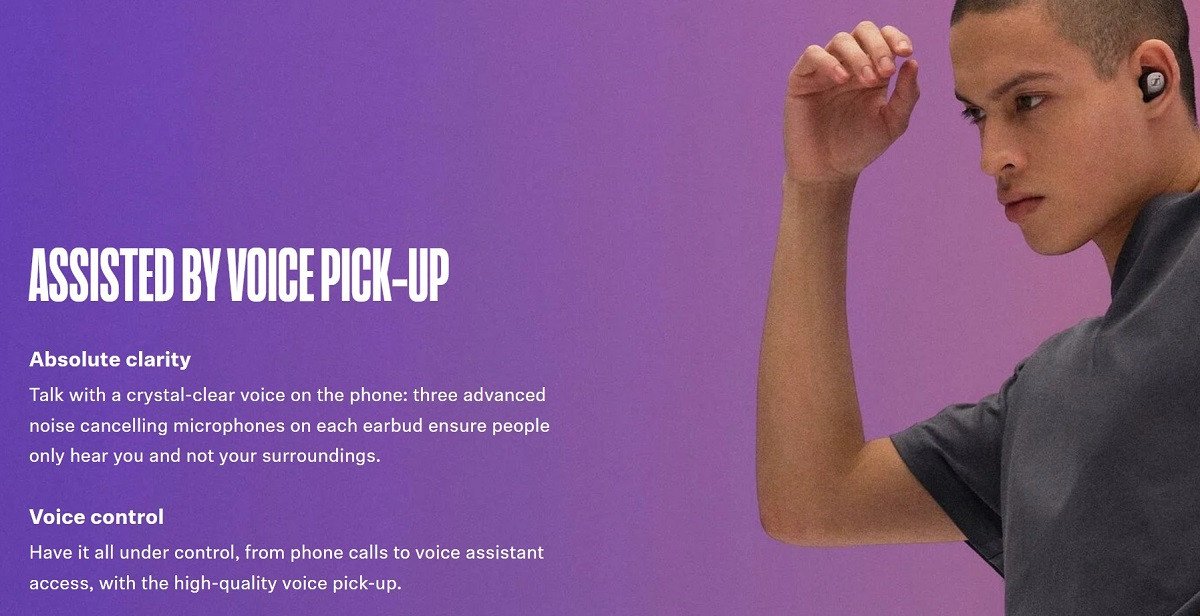 Tai nghe Sennheiser Momentum True Wireless 3 màu trắng trên hộp sạc