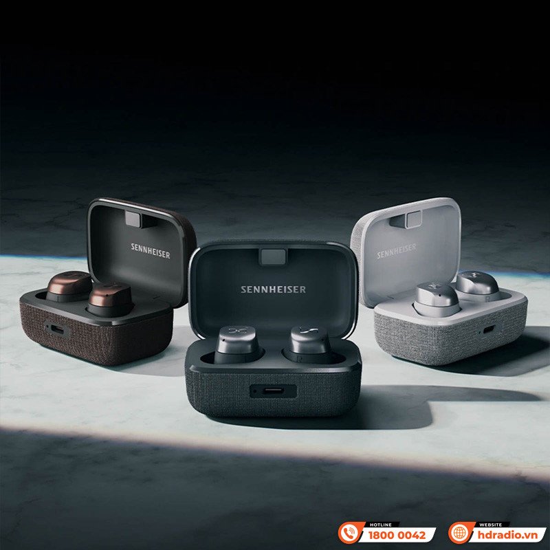 Tai nghe Sennheiser Momentum True Wireless 4 với hộp sạc