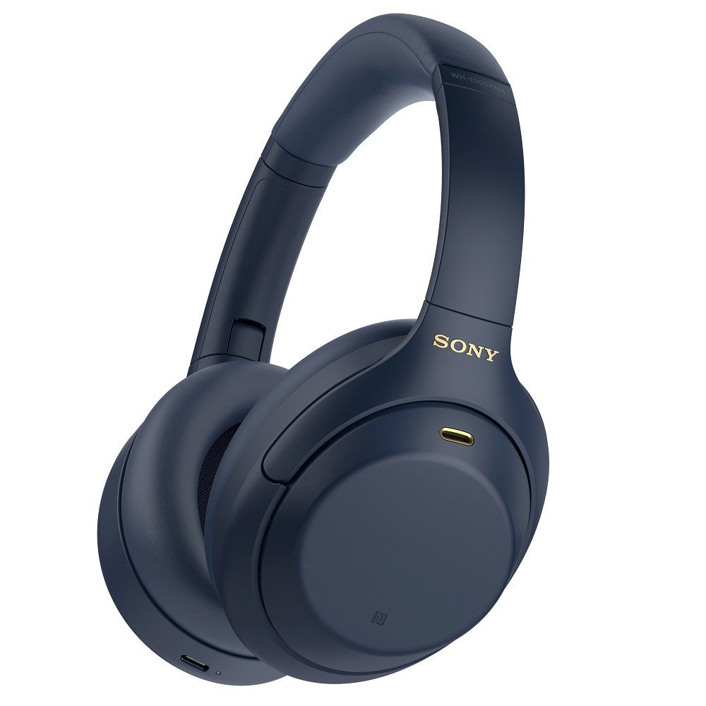 Tai nghe Sony WH-1000XM4 màu đen với thiết kế sang trọng