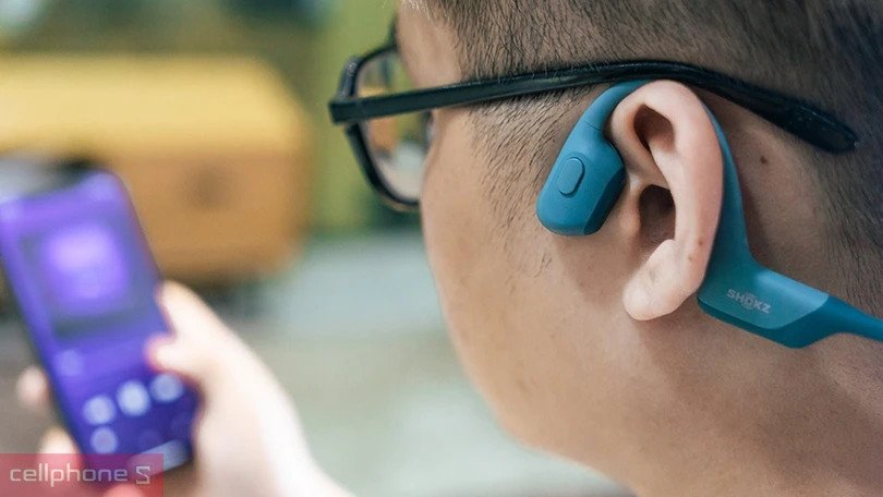 Tai nghe thể thao truyền âm qua xương bảo vệ thính giác khi nghe nhạc