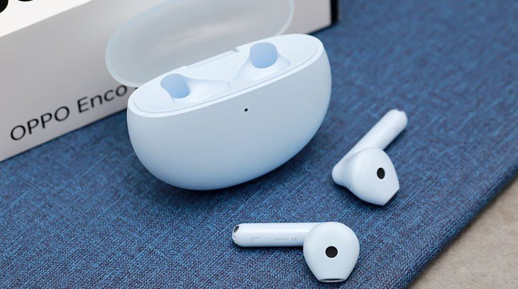 Tai nghe True Wireless OPPO ENCO Air 2 ETE11 với kiểu dáng nhỏ gọn, yếu tố quan trọng khi chọn mua tai nghe bluetooth chính hãng tốt nhất
