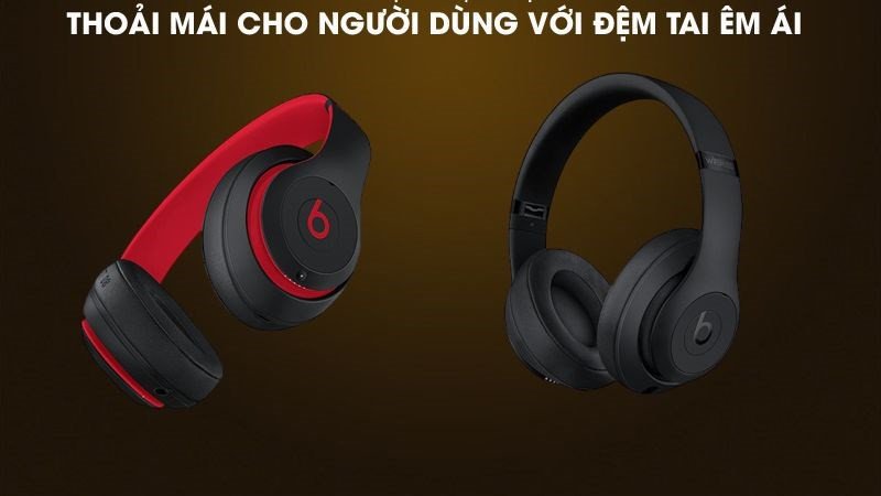 Tai nghe với thiết kế công thái học, mang lại cảm giác đeo thoải mái