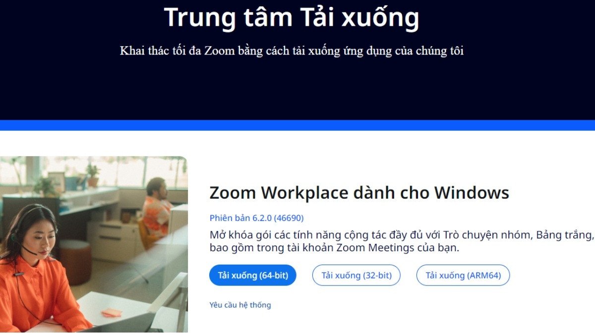 Tải Zoom về máy tính laptop từ nguồn chính thống