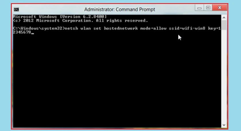 Tạo mạng Hosted Network bằng Command Prompt trên laptop Win 7