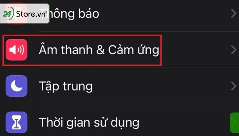 Tắt chế độ giảm âm thanh ồn ào