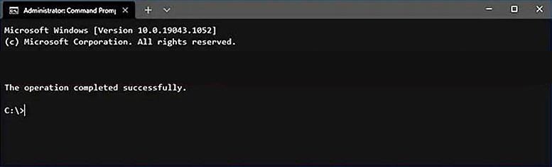 tắt chế độ máy bay laptop bằng Command Prompt