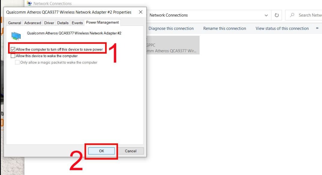 Tắt chế độ tiết kiệm pin để ổn định kết nối Wi-Fi