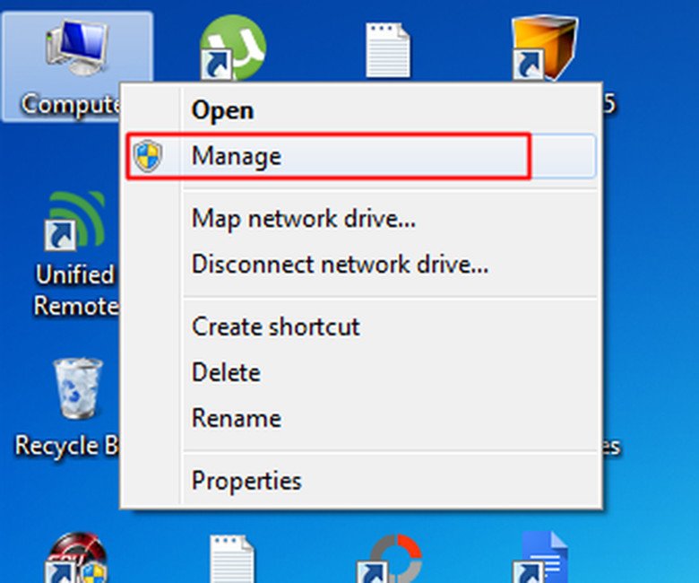 Tắt và bật lại driver chuột để khắc phục sự cố