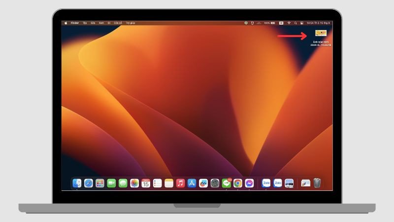 Thanh công cụ chụp ảnh màn hình nâng cao trên MacBook