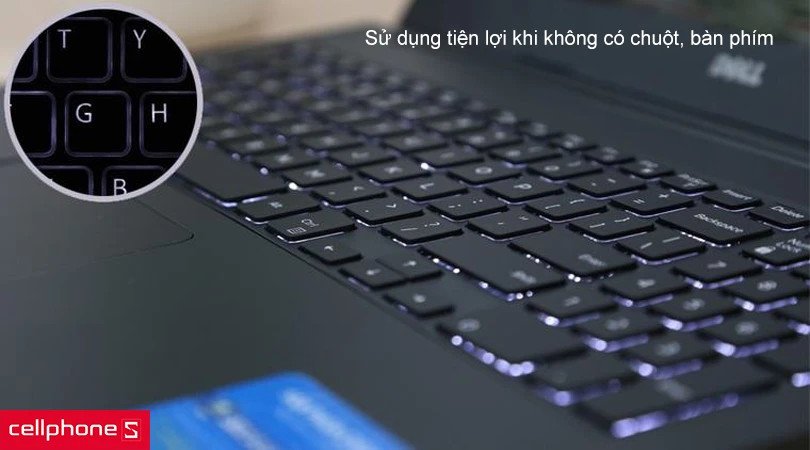 Thao tác trên màn hình cảm ứng laptop tiện lợi