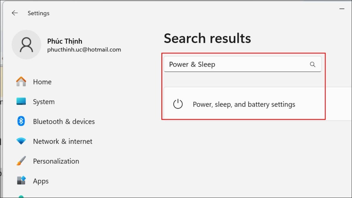 Thay đổi cài đặt nguồn để tăng tốc laptop Win 10