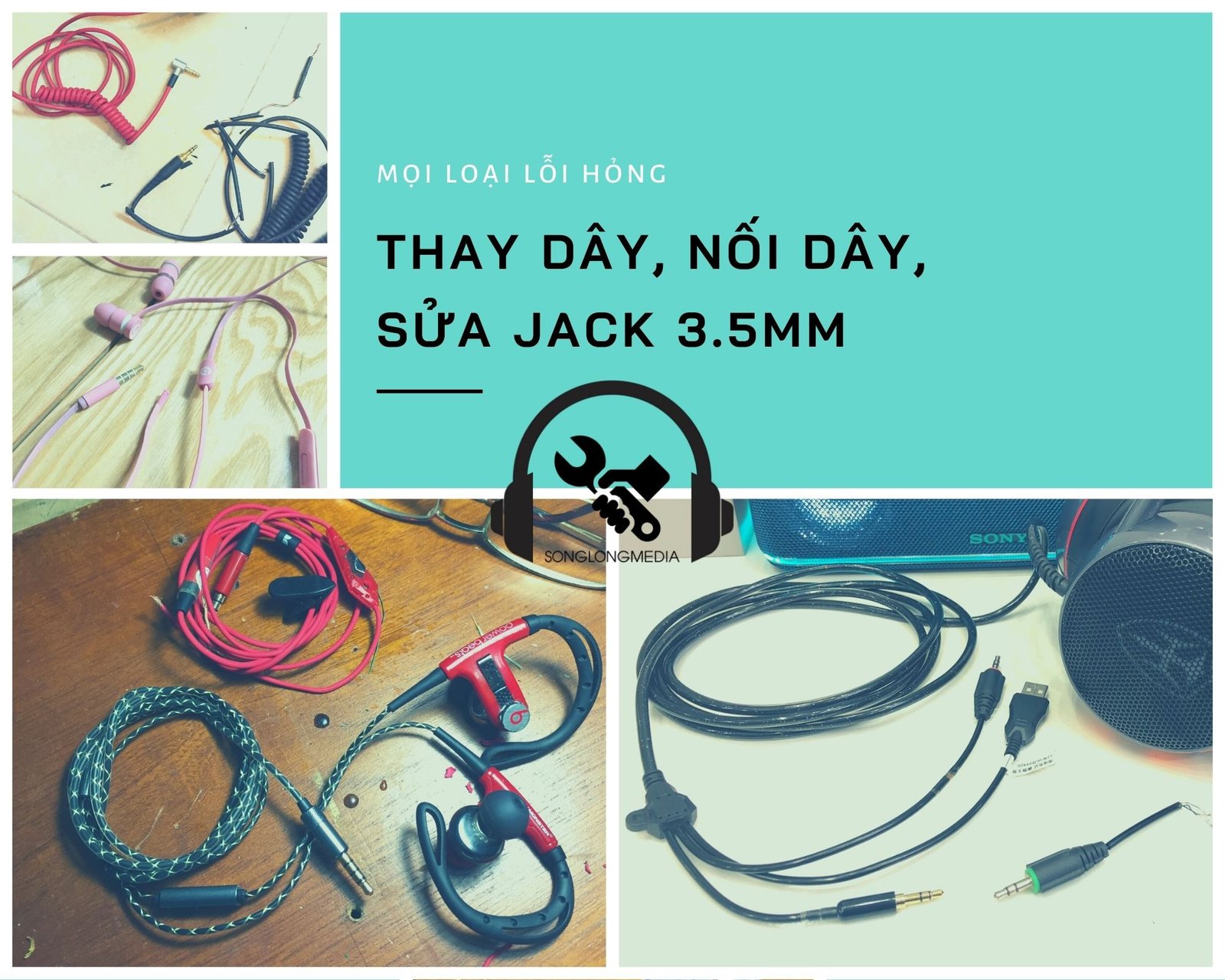 Thay jack tai nghe