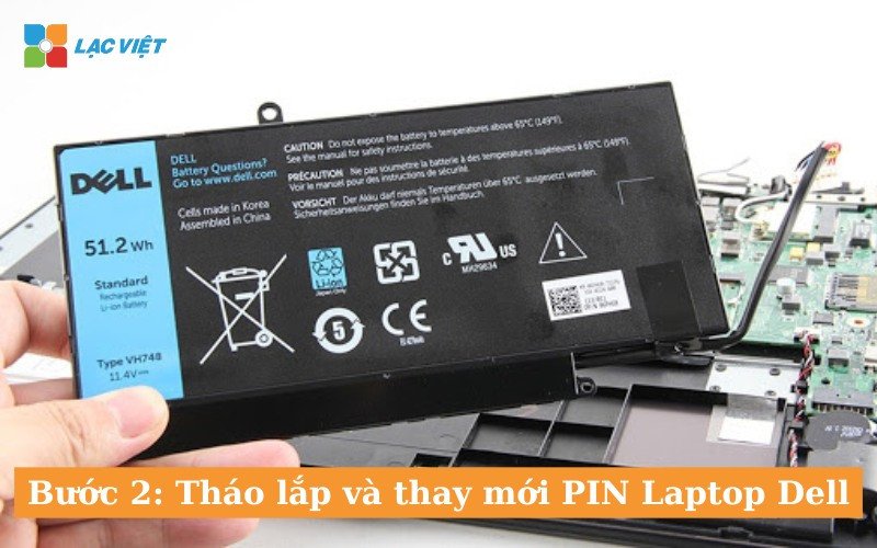 thay PIN laptop Dell bao nhiêu tiá»n