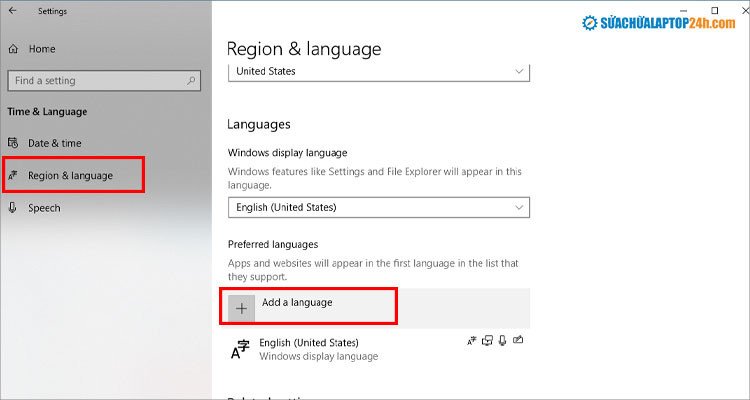 Thêm ngôn ngữ tiếng Trung