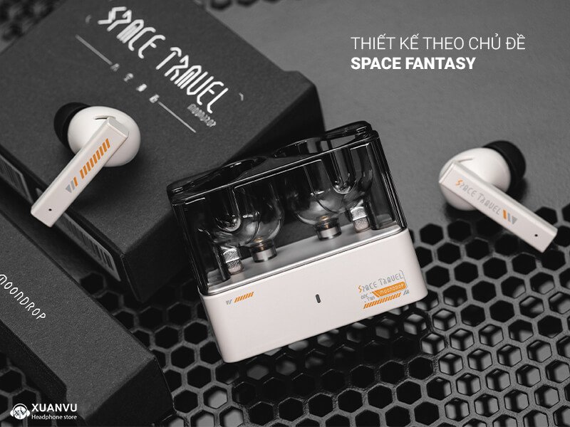 Thiết kế độc đáo lấy cảm hứng không gian của tai nghe Moondrop Space Travel