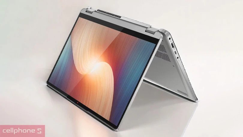 Thiết kế gập xoay 360 độ của laptop Lenovo Ideapad Flex 5 14ALC7 82R900ECVN