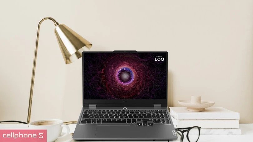 Thiết kế hiện đại và chắc chắn của laptop Lenovo LOQ 15ARP9 83JC003VVN