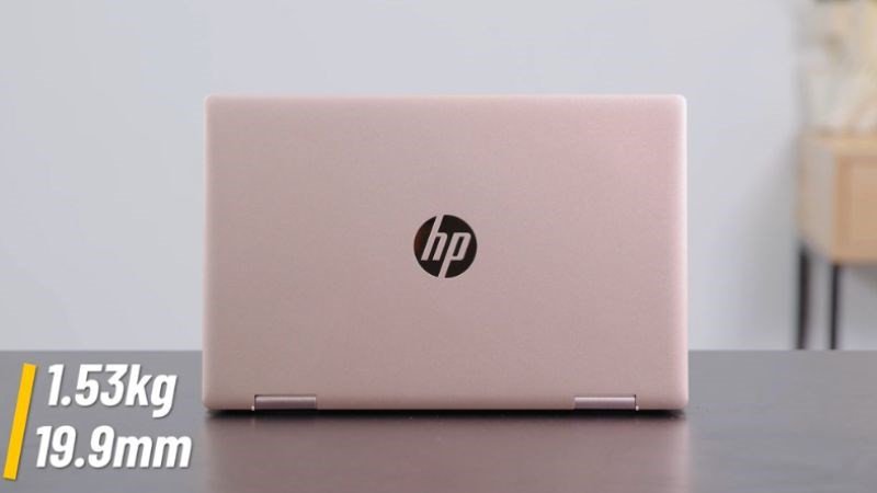 Thiết kế hiện đại và nhỏ gọn của laptop HP Pavilion X360