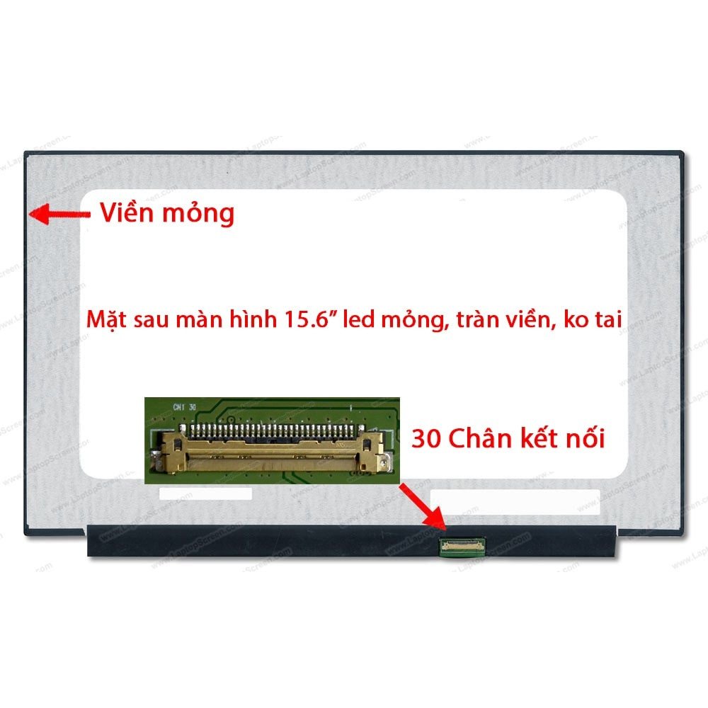 Thiết kế màn hình LED mỏng, viền mỏng của MSI GF63