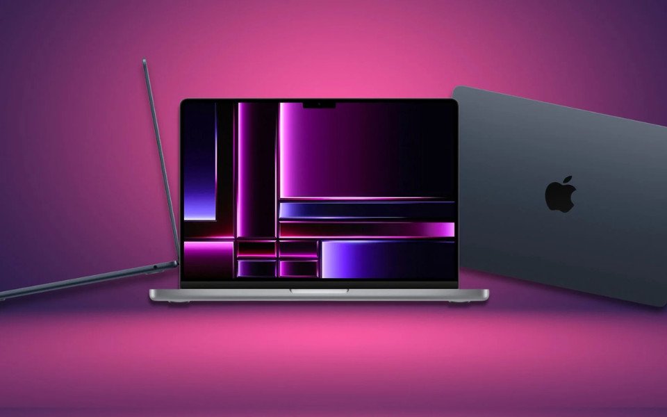 Thiết kế sang trọng của dòng laptop MacBook