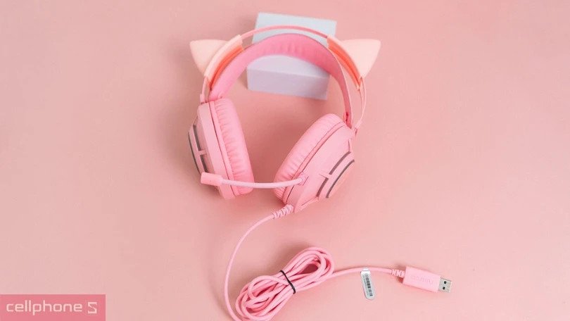 Thiết kế tai nghe có dây gaming over-ear chất lượng cao