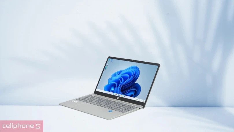 Thiết kế thanh lịch của HP 15-fd0305tu a2nl6pa màu vàng