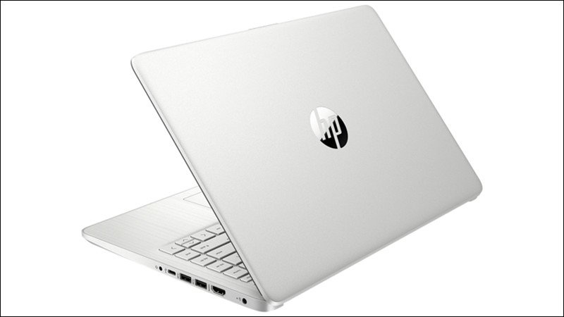 Thiết kế tinh tế, sang trọng cùng gam màu xám hiện đại của laptop HP 14s fq1066AU