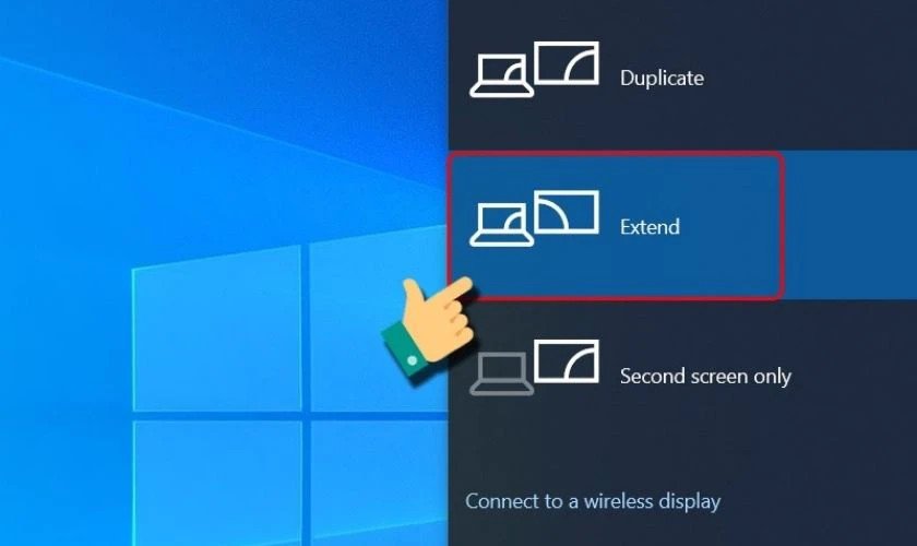 Thiết lập chia sẻ màn hình laptop Windows