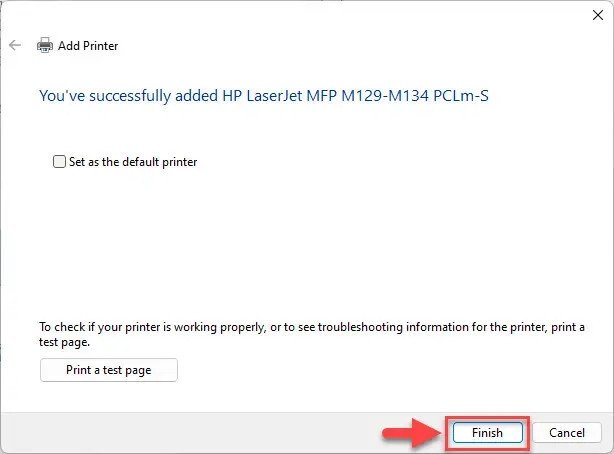 thiết lập chia sẻ máy in canon