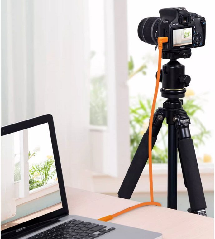 Thiết lập chụp ảnh tethered với cáp USB-C