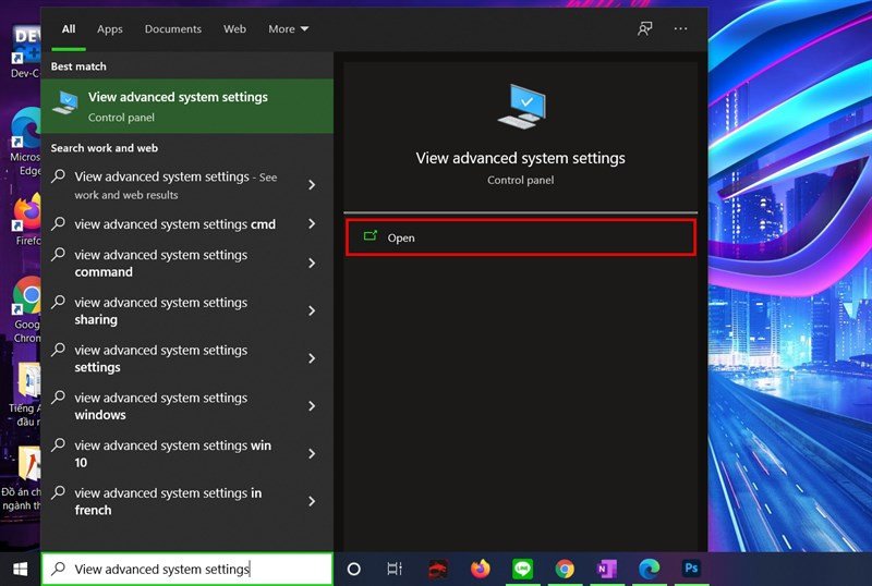 Thiết lập hệ thống nâng cao để tăng tốc laptop