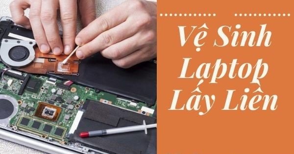 Thoa keo tản nhiệt mới cho CPU laptop