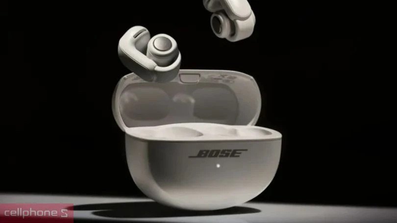 Thời lượng pin bền bỉ của tai nghe Bose Ultra Open Earbuds