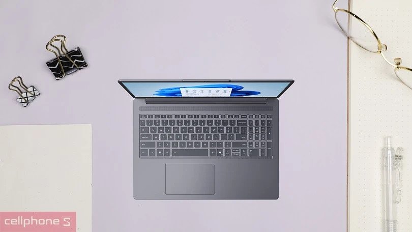 Thời lượng pin và các cổng kết nối của laptop Lenovo IdeaPad Slim 3 16IRH10 83K20004VN