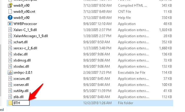 Thư mục chứa các tệp tin cài đặt Windows 7 đã được giải nén
