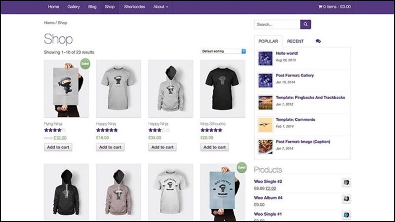 thương mại điện tử trên laptop