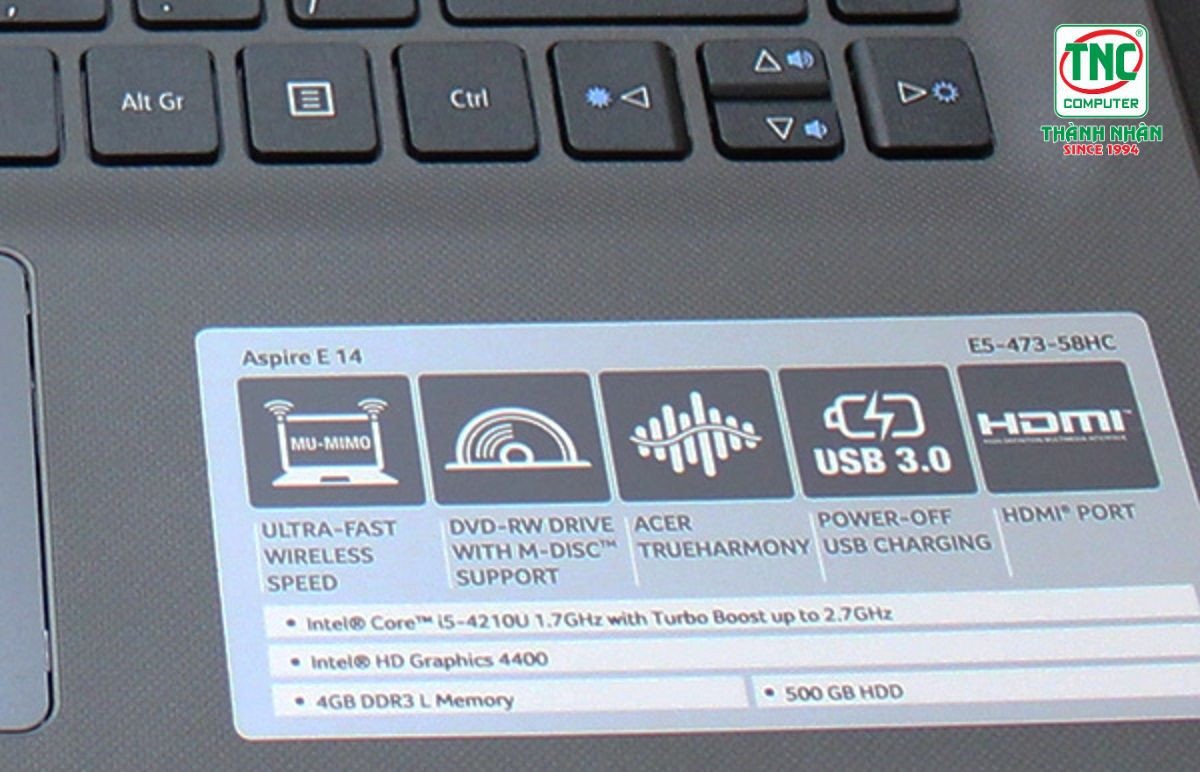Tìm thông tin về RAM qua tên model laptop của bạn
