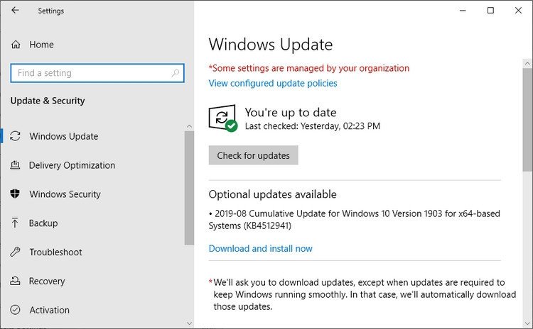 Tìm và cài đặt các bản cập nhật driver tùy chọn để sửa lỗi màn hình laptop bị giật.