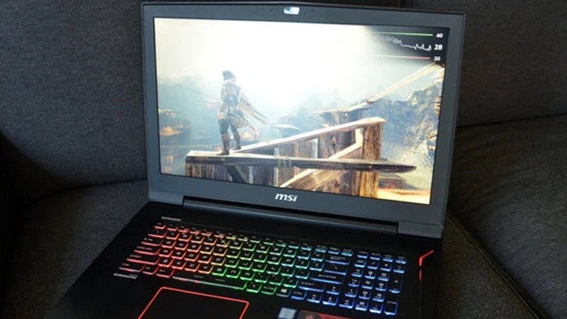 Tổ hợp phím Fn và dấu - để giảm/tắt đèn bàn phím laptop MSI